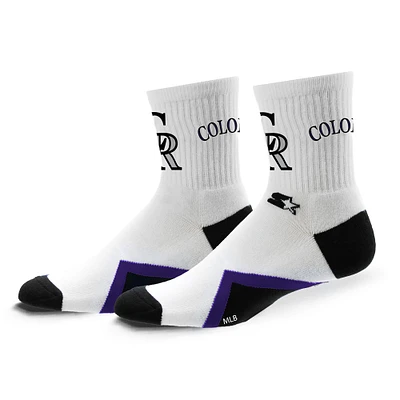 Unisex Starter  Colorado Rockies Striker Mid-Crew Socks