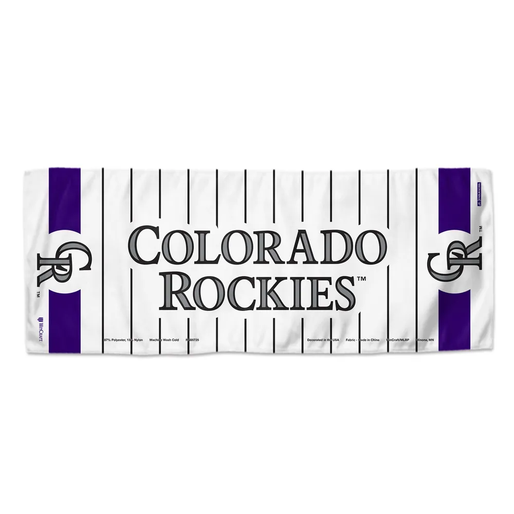 Serviette rafraîchissante double face 12" x 30" Colorado Rockies de WinCraft