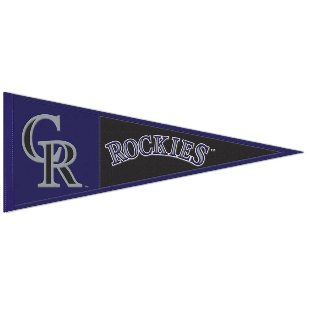 WinCraft Colorado Rockies 13 "x 32" fanion logo rétro