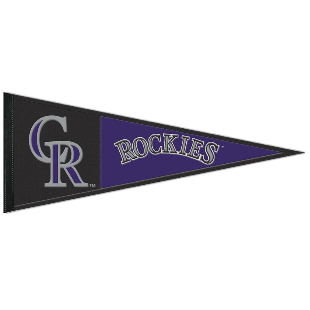 Colorado Rockies Youth Primary Logo T-Shirt - Black