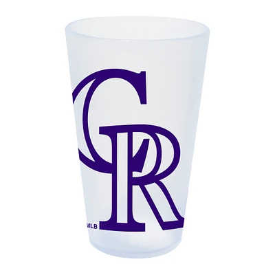 WinCraft Colorado Rockies 16oz. Icicle Silicone Pint Glass