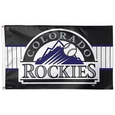 WinCraft Colorado Rockies 3' x 5' Cooperstown Collection One-Sided Flag