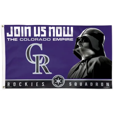 Colorado Rockies WinCraft 3' x 5' Star Wars One-Sided Flag