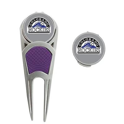 WinCraft Colorado Rockies Ball Marker Hat Clip & Repair Tool Set