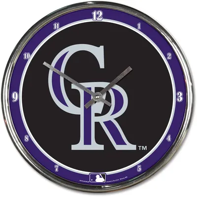 Wincraft Colorado Rockies Chrome Color License Plate Frame