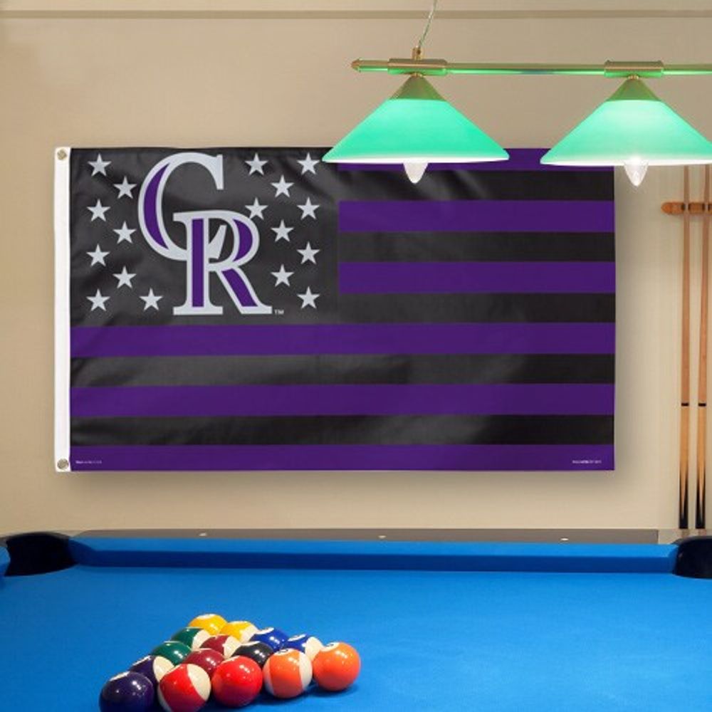 WinCraft Colorado Rockies Deluxe Stars & Stripes 3' x 5' Flag