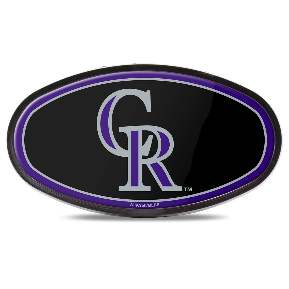 WinCraft Colorado Rockies Fixed Oval Hitch Cover