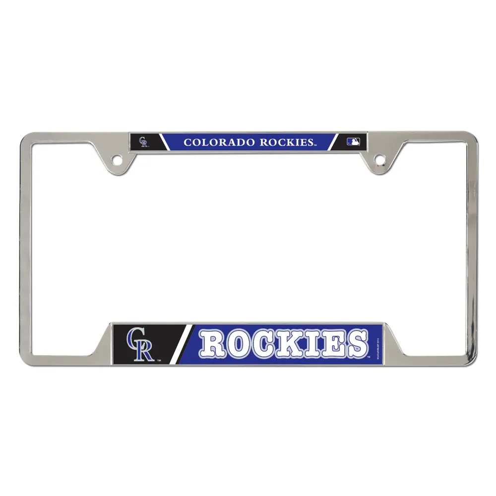 Cadre de plaque d'immatriculation WinCraft Colorado Rockies