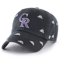 Casquette ajustable « Confetti Clean Up » noire Colorado Rockies 47 pour femme