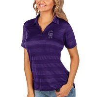 Polo violet Colorado Rockies Compass pour femme d'Antigua