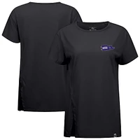 Women's Levelwear Black Colorado Rockies Influx Rafters T-Shirt
