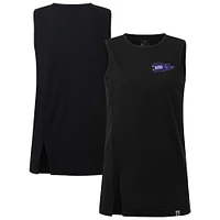 Women's Levelwear  Black Colorado Rockies Influx Rafters Tank Top
