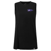 Women's Levelwear  Black Colorado Rockies Influx Rafters Tank Top