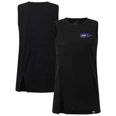 Women's Levelwear  Black Colorado Rockies Influx Rafters Tank Top