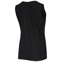 Women's Levelwear Black Colorado Rockies Macy Tank Top