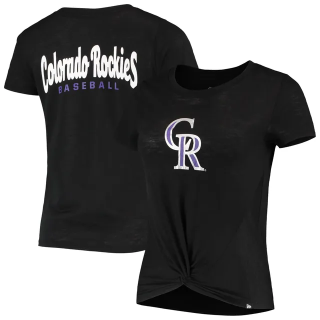 Colorado Rockies womens short sleeve shirt Fanatics MLB team apparel size  XS new