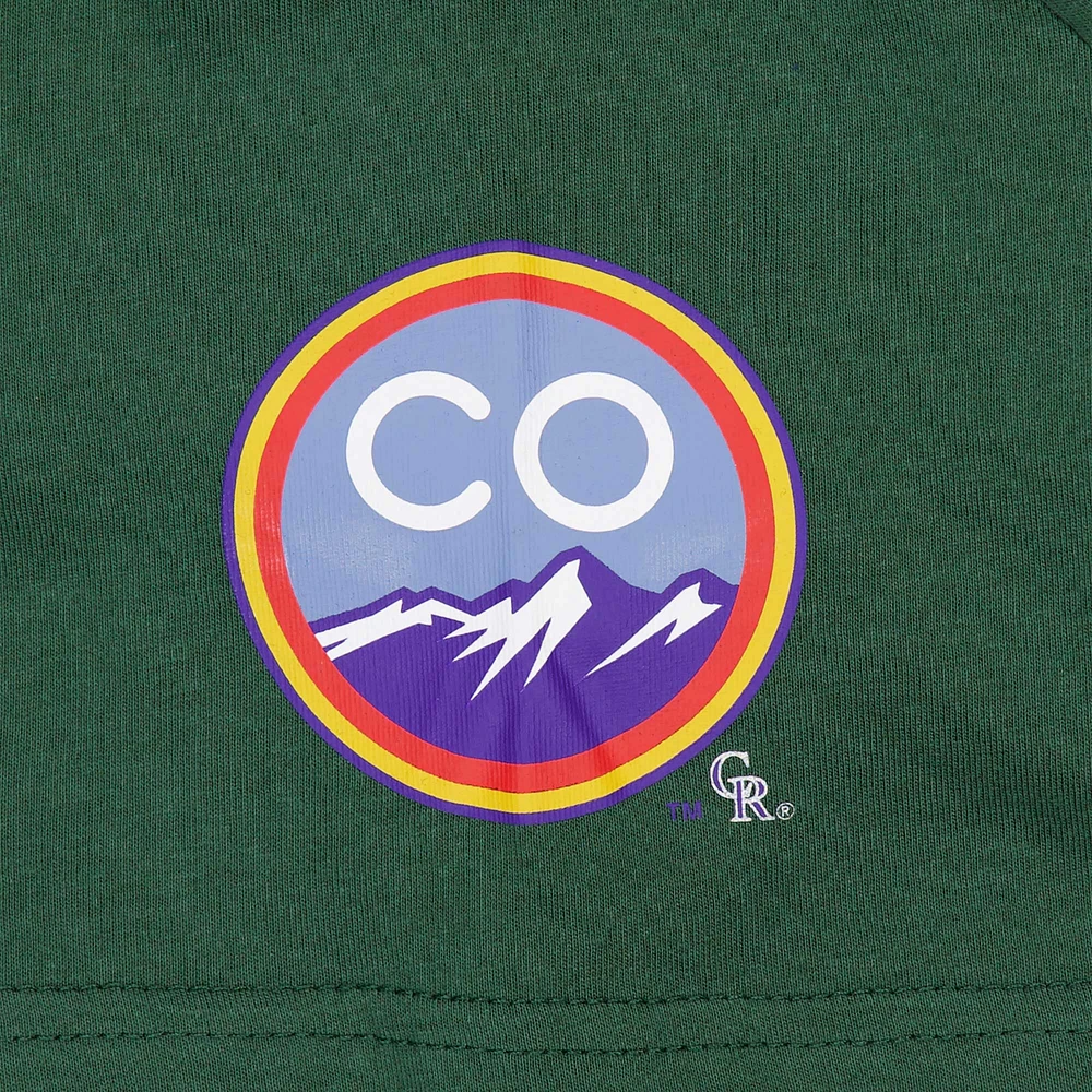 Women's New Era Green Colorado Rockies City Connect T-Shirt