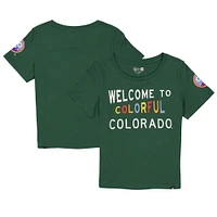 Women's New Era Green Colorado Rockies City Connect T-Shirt