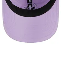 New Era Women's New Era Lavender Milwaukee Brewers Tropic Core Classic  9TWENTY Adjustable Hat