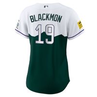 Women's Nike Charlie Blackmon White Colorado Rockies Home Replica Player Jersey