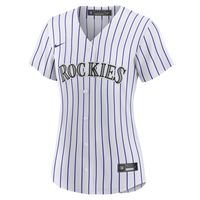 Women's Nike Charlie Blackmon White Colorado Rockies Home Replica Player Jersey