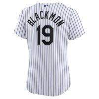 Women's Nike Charlie Blackmon White Colorado Rockies Home Replica Player Jersey