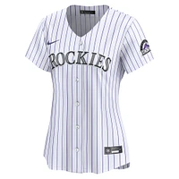 Women's Nike  White Colorado Rockies Home Limited Jersey