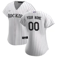 Nike Men's Colorado Rockies Official Blank Replica Jersey - Gray