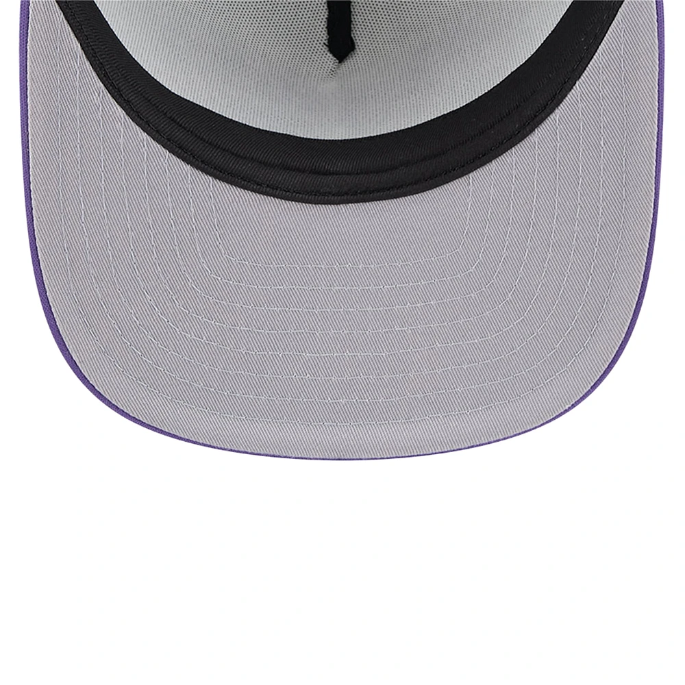 Casquette Snapback rétro 9FIFTY blanche des Rockies du Colorado de New Era pour jeunes