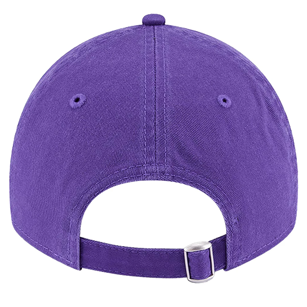 Youth New Era  Purple Colorado Rockies  9TWENTY Adjustable Hat