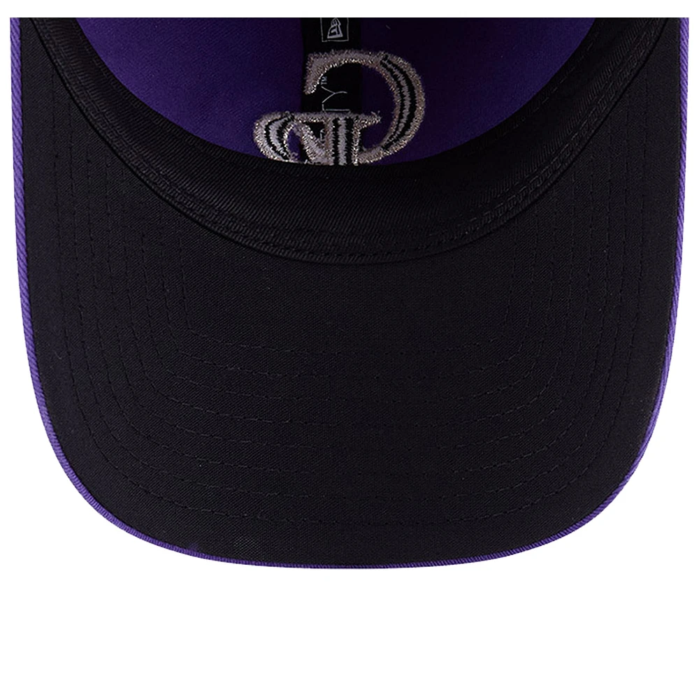 Youth New Era  Purple Colorado Rockies  9TWENTY Adjustable Hat