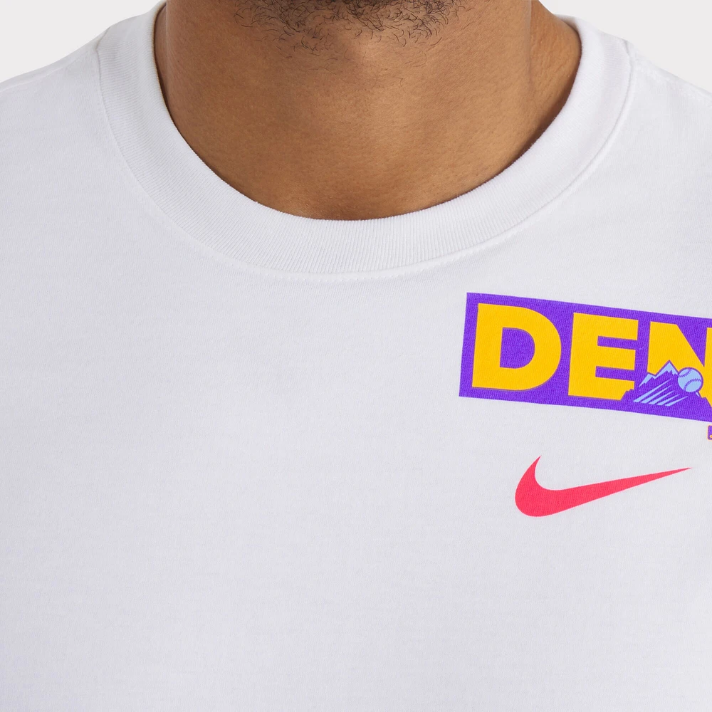 Youth Nike  White Colorado Rockies 2025 City Connect T-Shirt