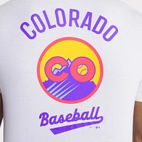 Youth Nike  White Colorado Rockies 2025 City Connect T-Shirt