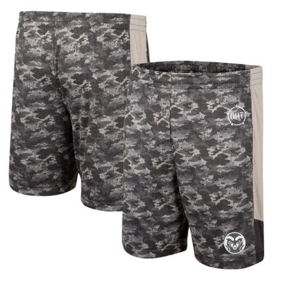 Men's Colosseum Camo Colorado State Rams OHT Military Appreciation Terminal Shorts