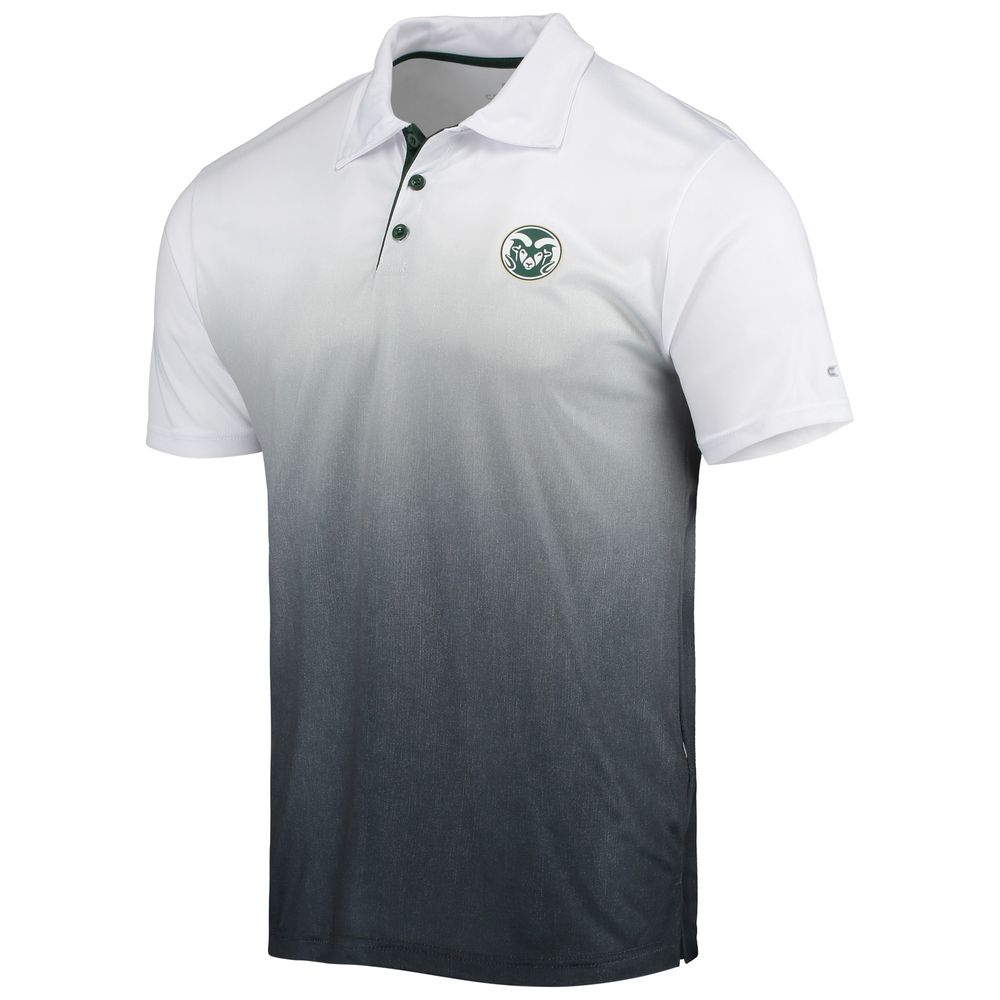 Men's Colosseum Gray Colorado State Rams Magic Team Logo Polo