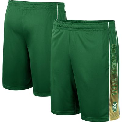 Men's Colosseum Green Colorado State Rams Lazarus Shorts