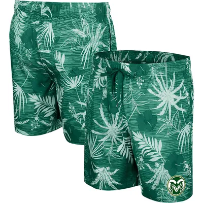 Colorado State Rams Colosseum What Else is New Swim Shorts - Green