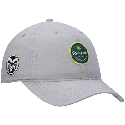 Colorado State Rams Oxford Circle Adjustable Hat - Gray