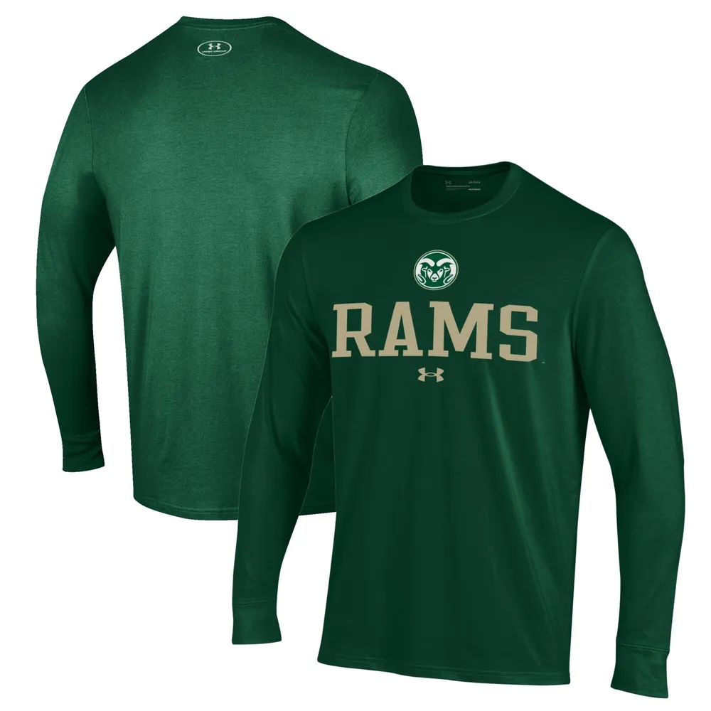 Men's New Era Black Los Angeles Rams State Long Sleeve T-Shirt