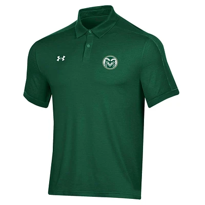 Polo vert Under Armour Colorado State Rams Trophy pour hommes