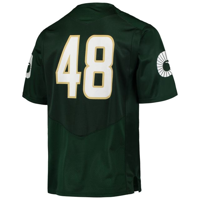 Maillot de football réplique Under Armour #48 Colorado State Rams pour homme vert