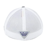 Columbia PFG Mesh Hooks Flex Hat - Gray/White
