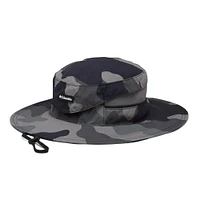 Chapeau bob Booney Omni-Shade imprimé camouflage Bora noir Columbia pour hommes