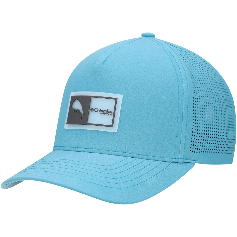 Men's Columbia Blue PFG Elite Adjustable Hat