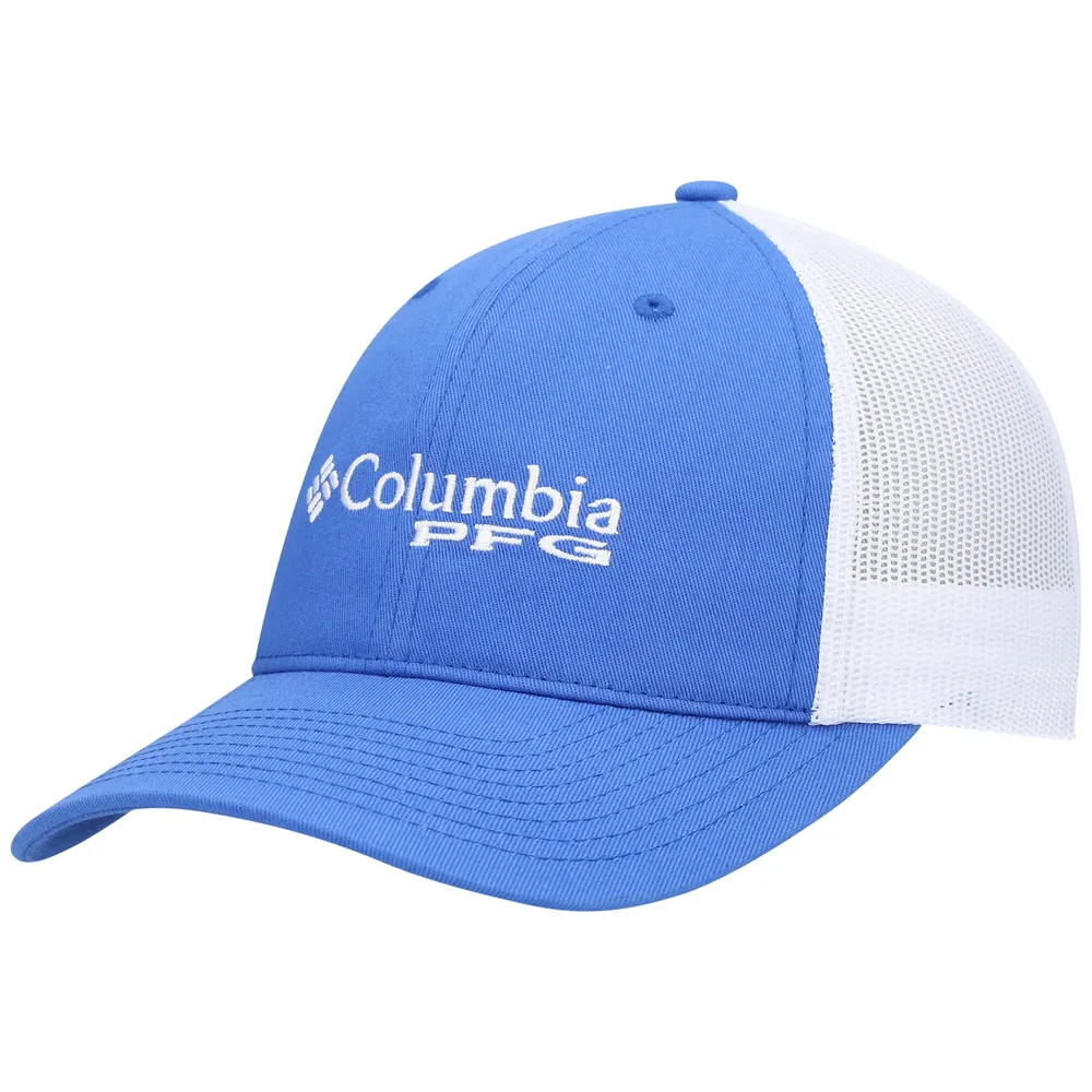 Lids Columbia PFG Trucker Snapback Hat - Blue