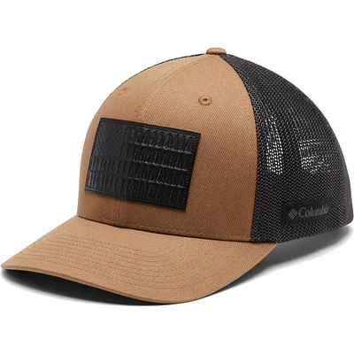 Casquette flexible d'extérieur robuste marron Columbia pour hommes