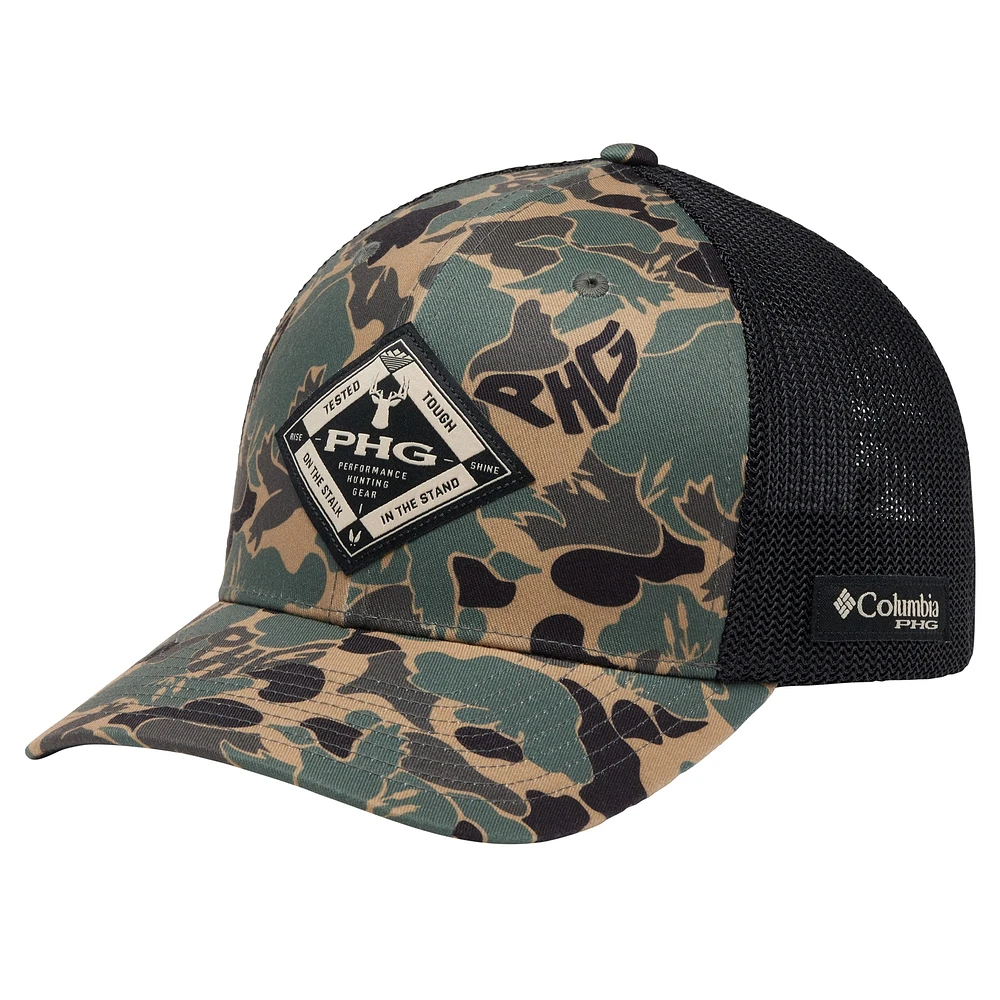 Men's Columbia Camo PHG Antlers Mesh Flex Hat