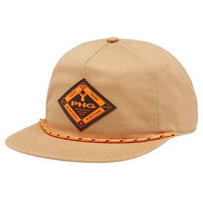 Casquette à visière plate Columbia Khaki PHG Terminal Shot pour homme