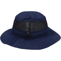 Men's Columbia Navy Bora Bora Booney Wordmark Omni-Shade Bucket Hat