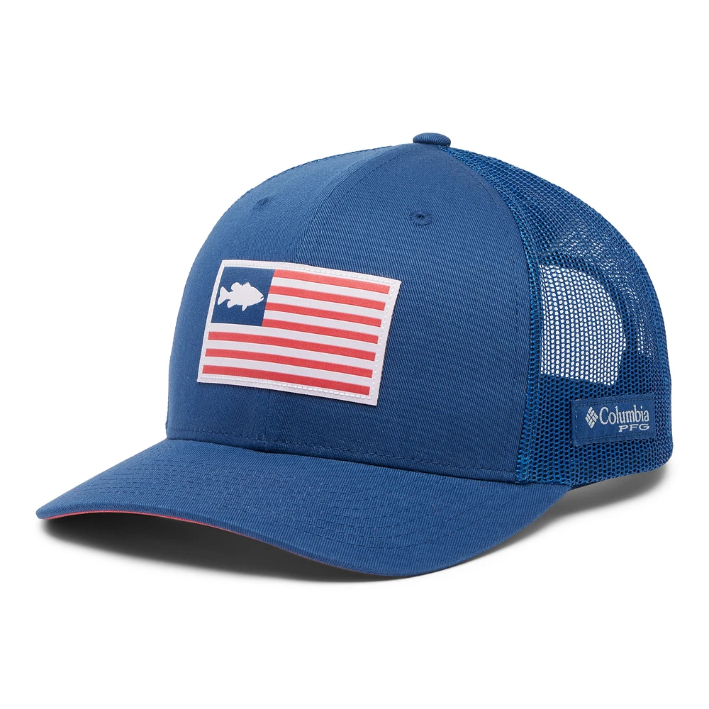 Casquette ajustable Columbia Royal PFG Trucker pour hommes